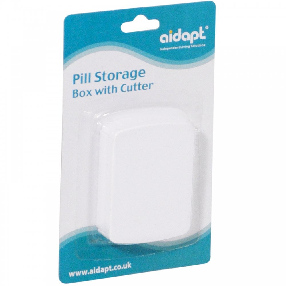 Pill Storage Box with Tablet Splitter