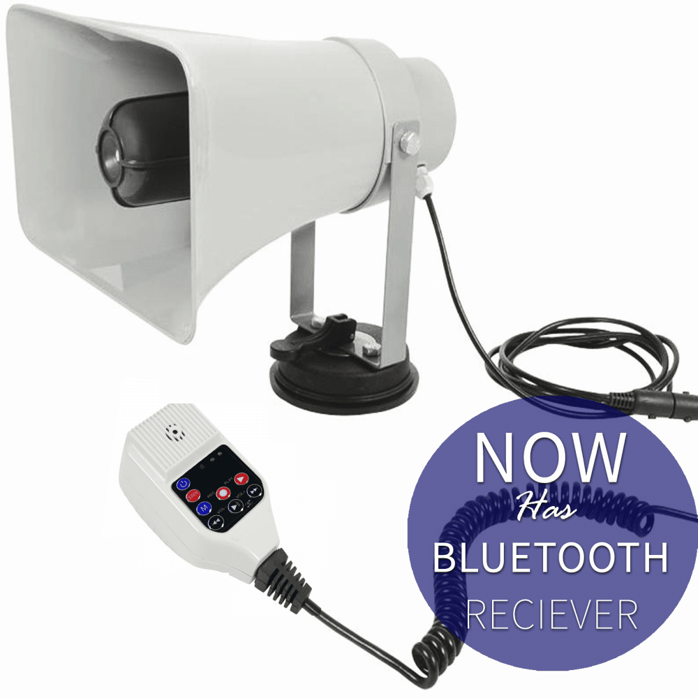 Car Roof Mountable Horn Speaker 25w with BT Public Address