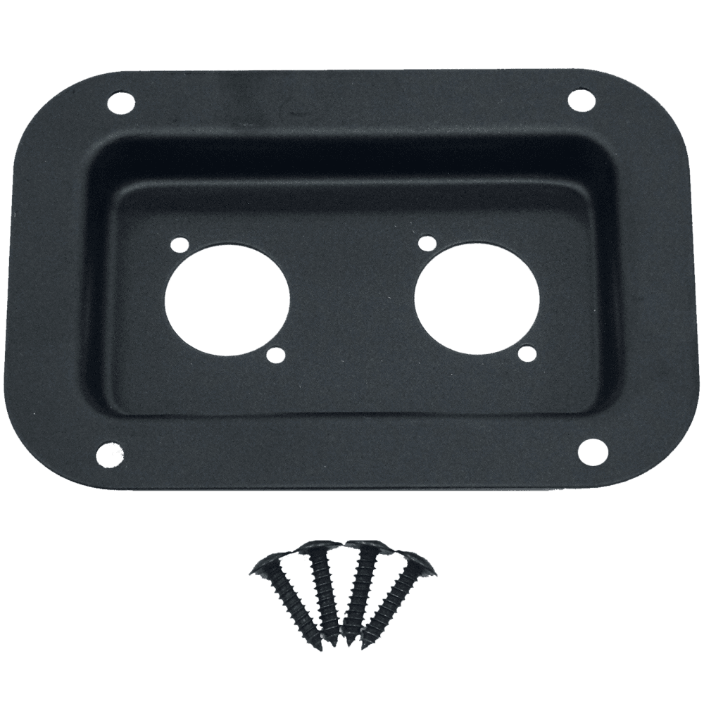 Connector Dish for Neutrik D Speakon Socket with Fixing Screws