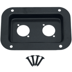 Connector Dish for Neutrik D Speakon Socket with Fixing Screws