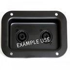 Connector Dish for Neutrik D Speakon Socket with Fixing Screws