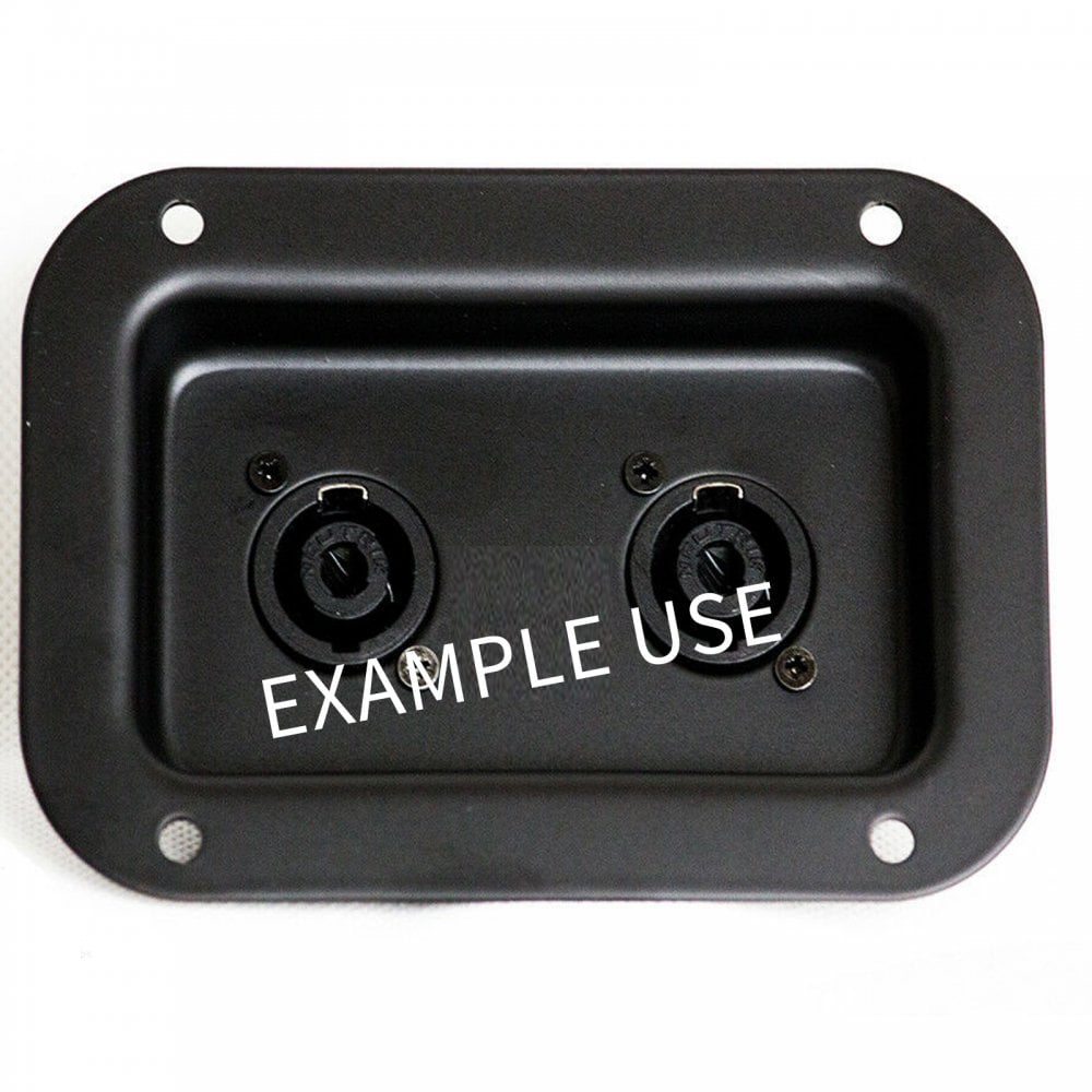 Connector Dish for Neutrik D Speakon Socket with Fixing Screws