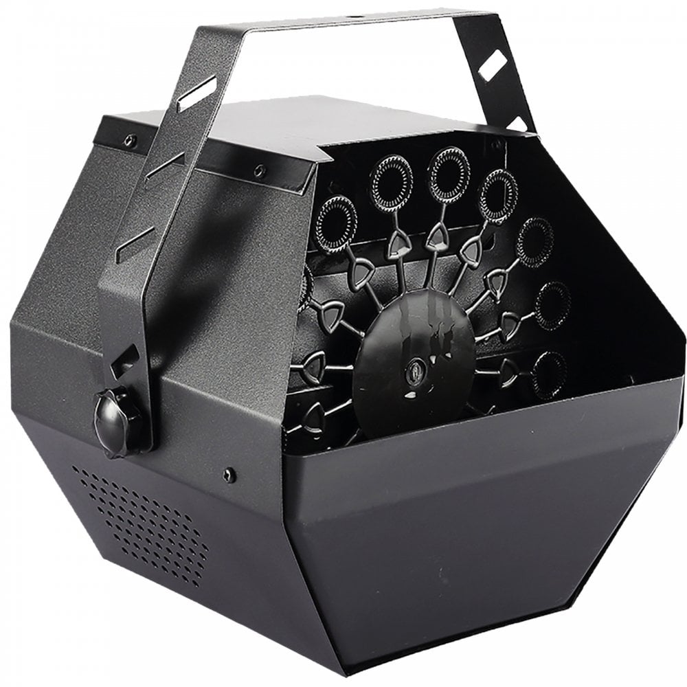 Lightweight Portable Bubble Effect Machine 0.6L Tank High Velocity Fan