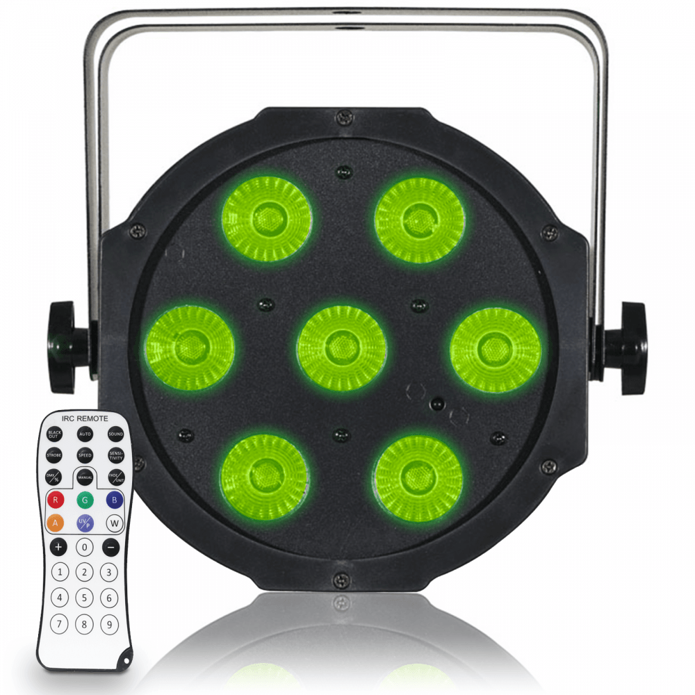 MaxiPar Quad Par Light Fixture inc Remote