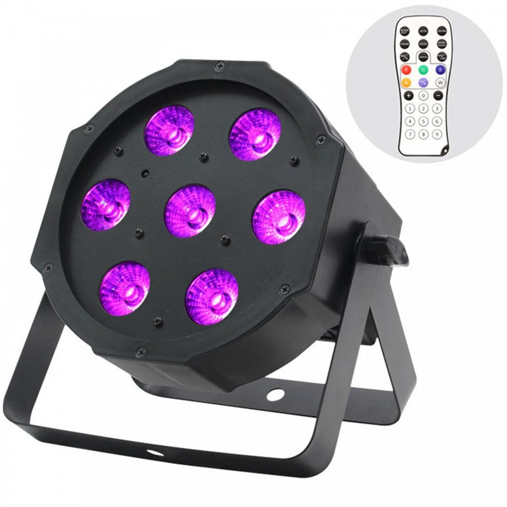 MaxiPar Quad Par Light Fixture inc Remote