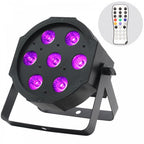 MaxiPar Quad Par Light Fixture inc Remote 8pc Pack inc Cases