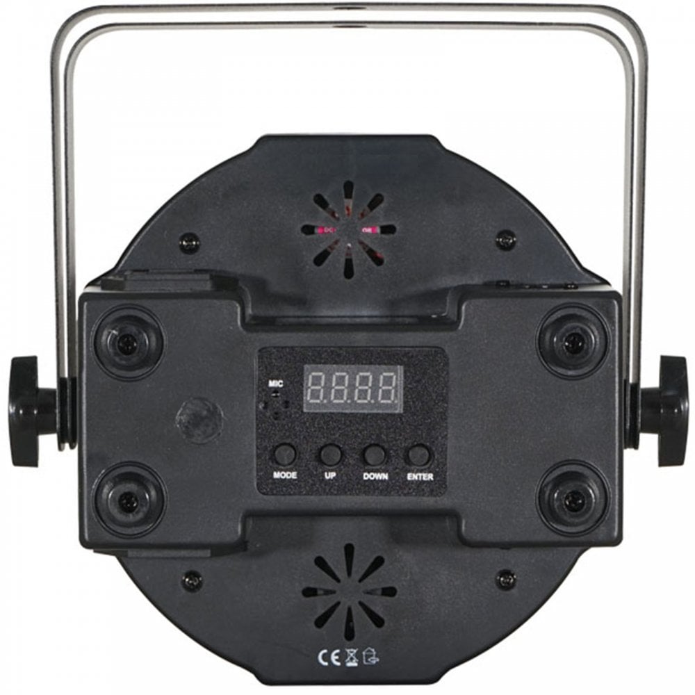 MaxiPar Quad Par Light Fixture inc Remote 8pc Pack inc Cases