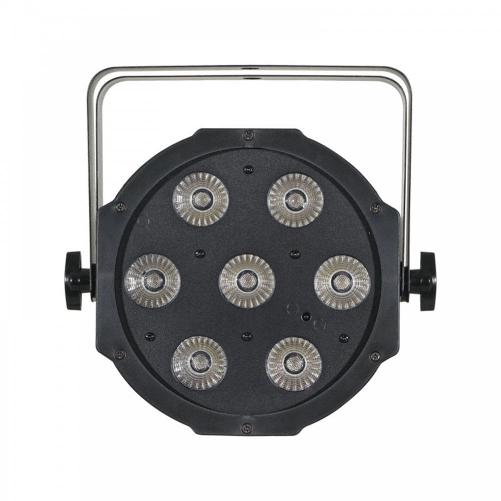 MaxiPar Quad Par Light Fixture inc Remote 8pc Pack inc Cases