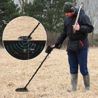 Advanced Metal Detector with LCD Display