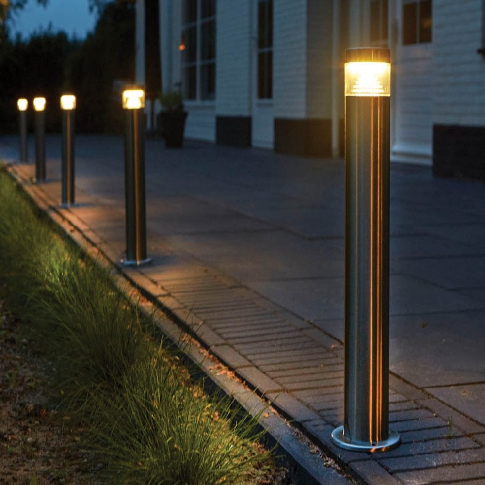 LED Stainless Steel Garden Post Set
