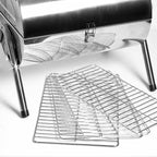 Double Barrel Portable Barbecue BBQ Grill
