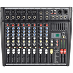 CSP-410 10-Channel Compact Powered Mixer Amplifier 400w RMS Digital DSP FX