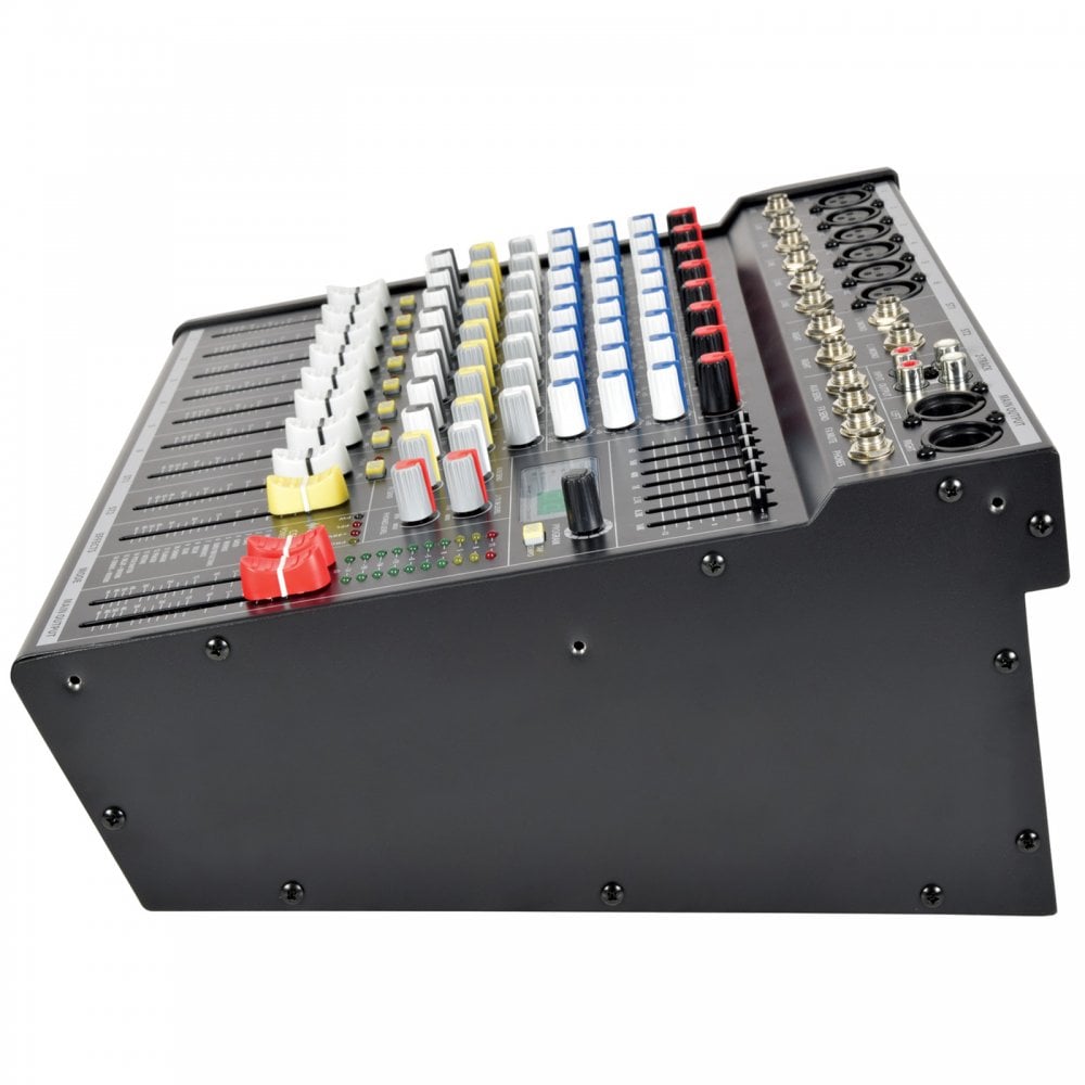 CSP-410 10-Channel Compact Powered Mixer Amplifier 400w RMS Digital DSP FX