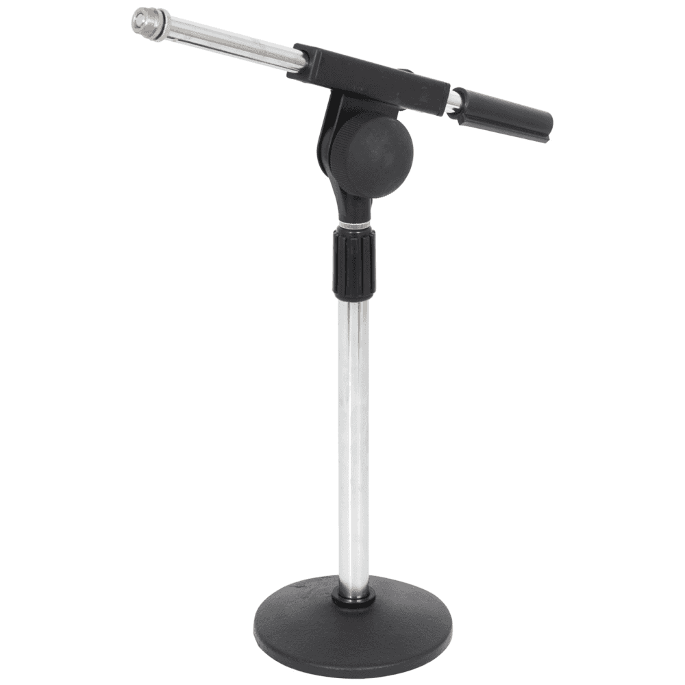 Desk Top Microphone Stand with Boom Arm