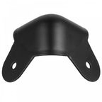 4 Matt Black Metal Ball Corners with 3 Mounting Legs