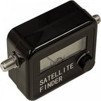 Satellite Signal Finder with Audio and Visual Signal Meter