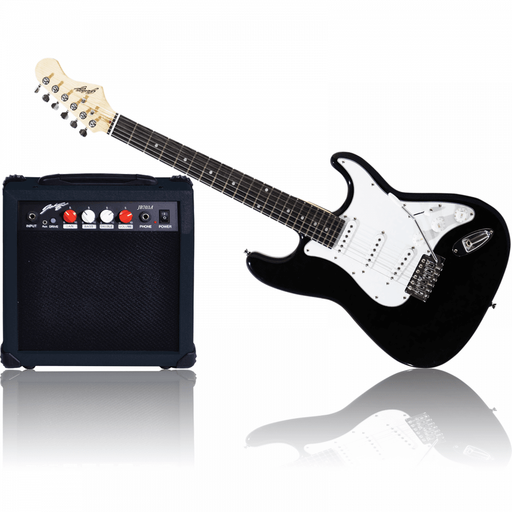 Black Electric Guitar Set