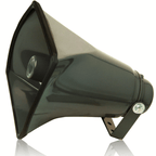 Grey 8 Ohm 30W Heavy Duty All Weather Square Horn Speaker