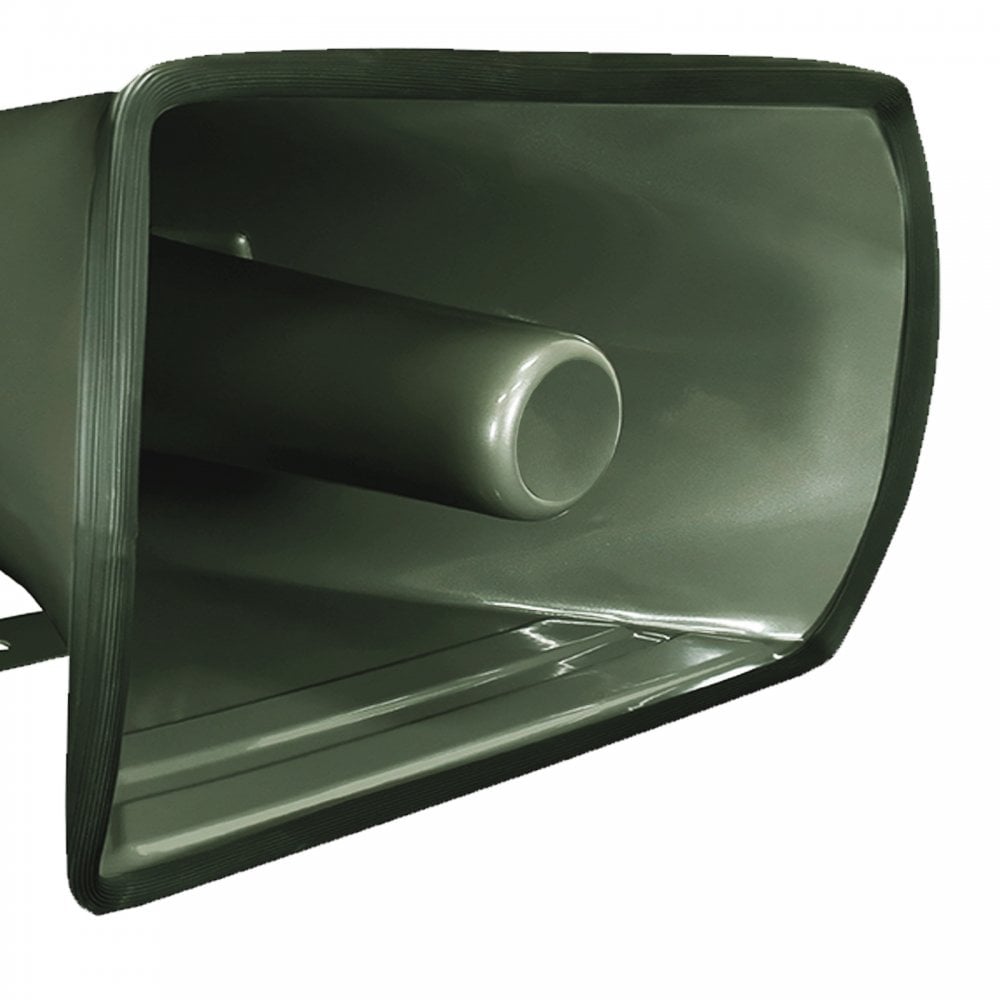 Grey 8 Ohm 30W Heavy Duty All Weather Square Horn Speaker
