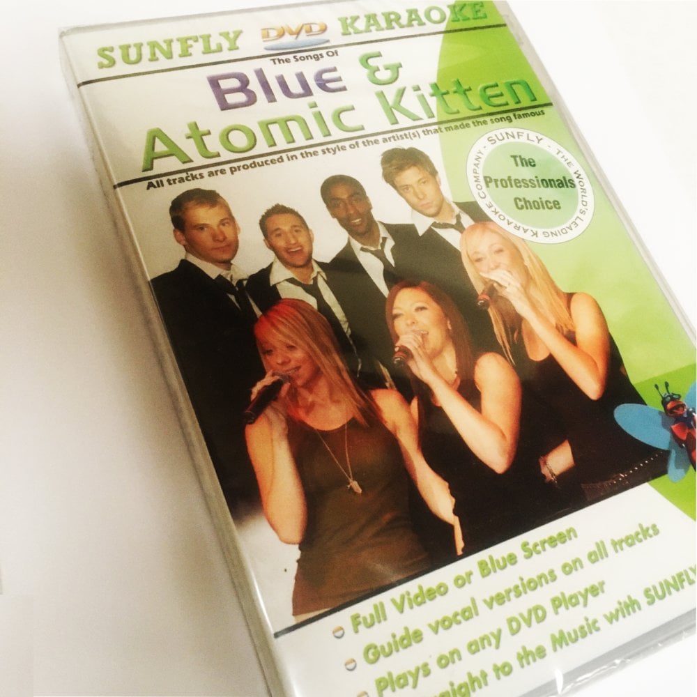 Karaoke DVD Blue Atomic Kitten - Full Video / Blue Options - All Region