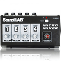 4 Channel Mono Mixer with Volume Control