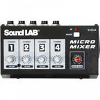4 Channel Mono Mixer with Volume Control