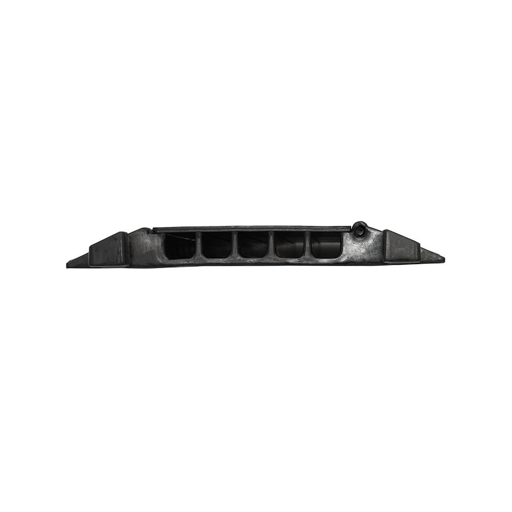 5 Channel 1m Rubber Cable Guard Black