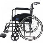 Deluxe Steel Self Propelled Wheelchair Hammered Finish