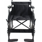 Deluxe Steel Self Propelled Wheelchair Hammered Finish