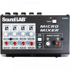 4 Channel Stereo or Mono Microphone Mixer