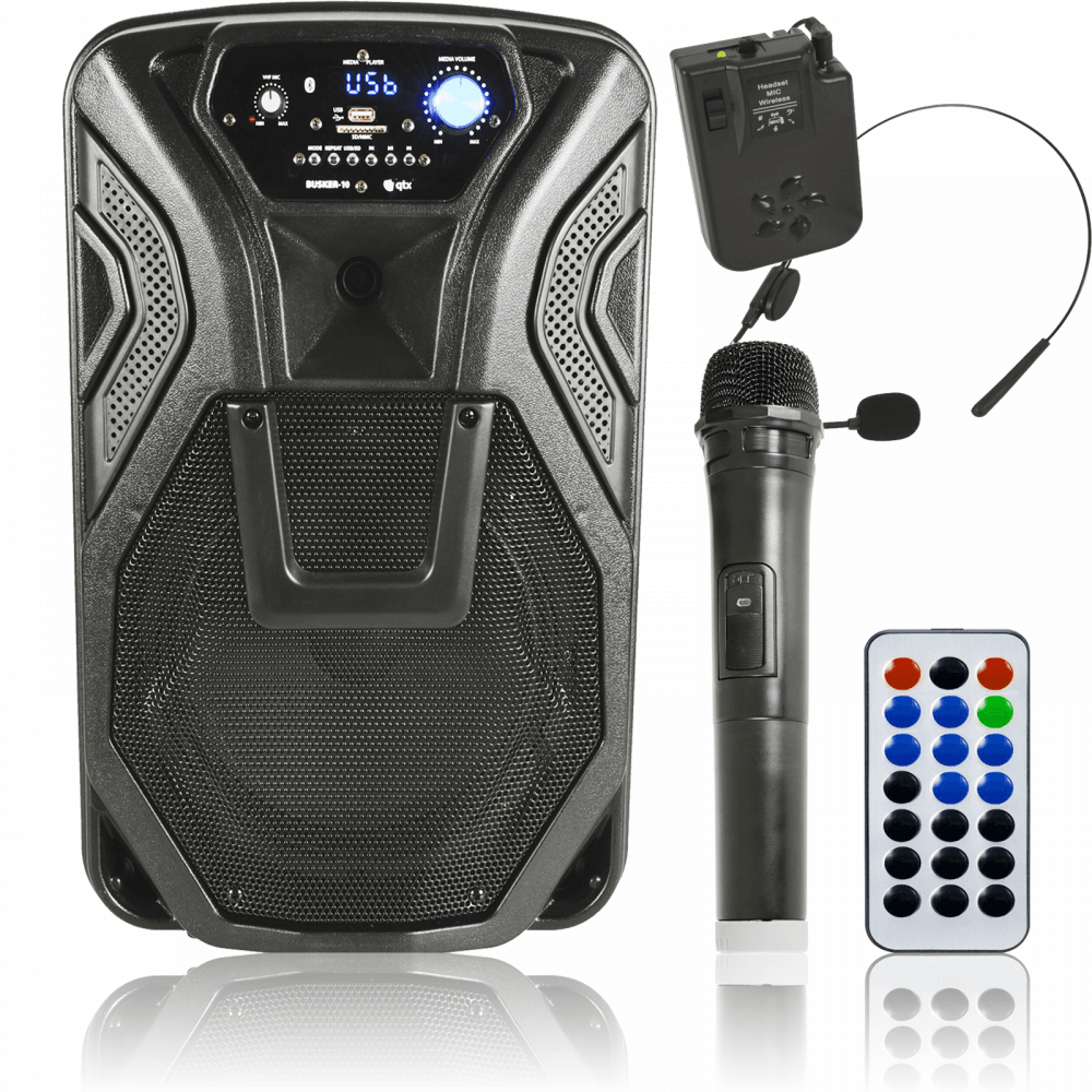 Keep Fit PA with VHF Mics & Media Player