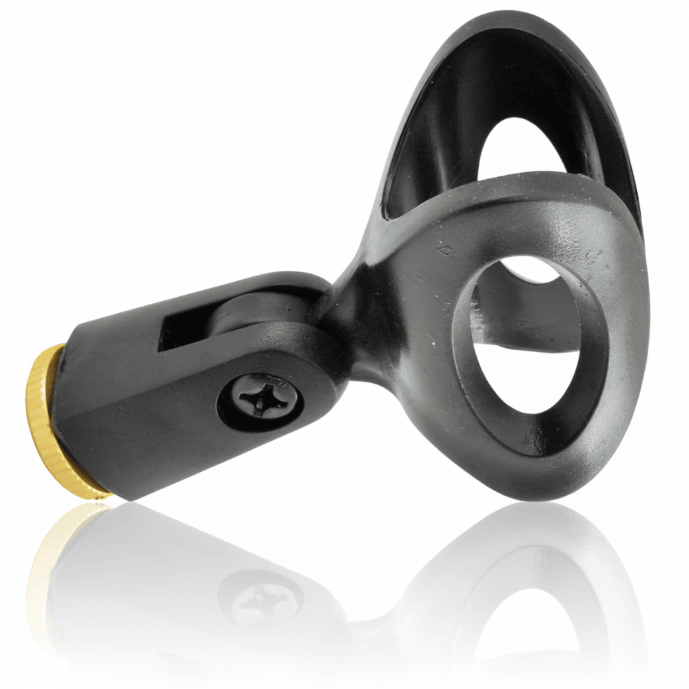 Unbreakable Rubberised Microphone Holder 30mm