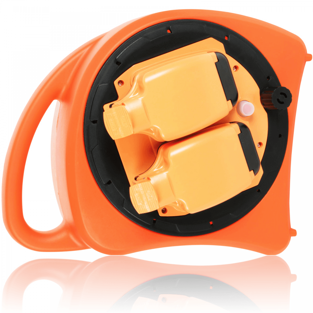 2-Gang 20m Weatherproof Garden Extension Reel