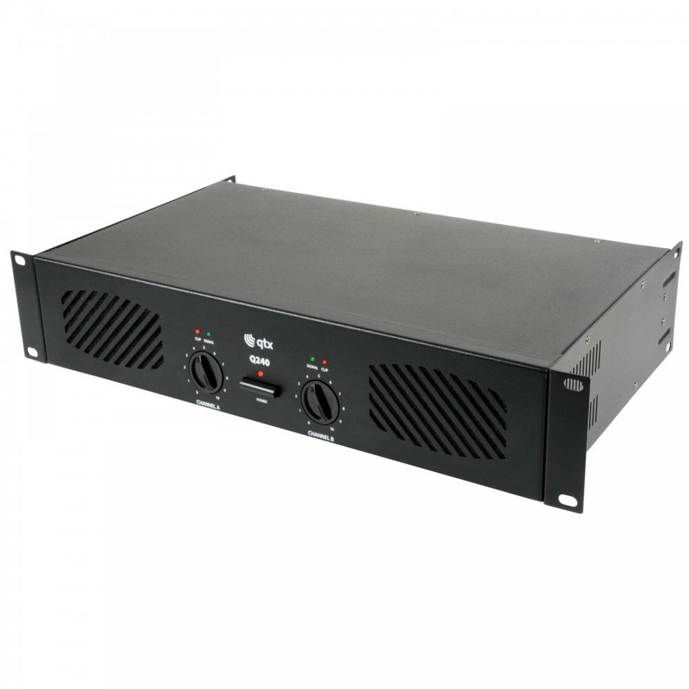 Professional 240W Stereo PA DJ Power Amplifier