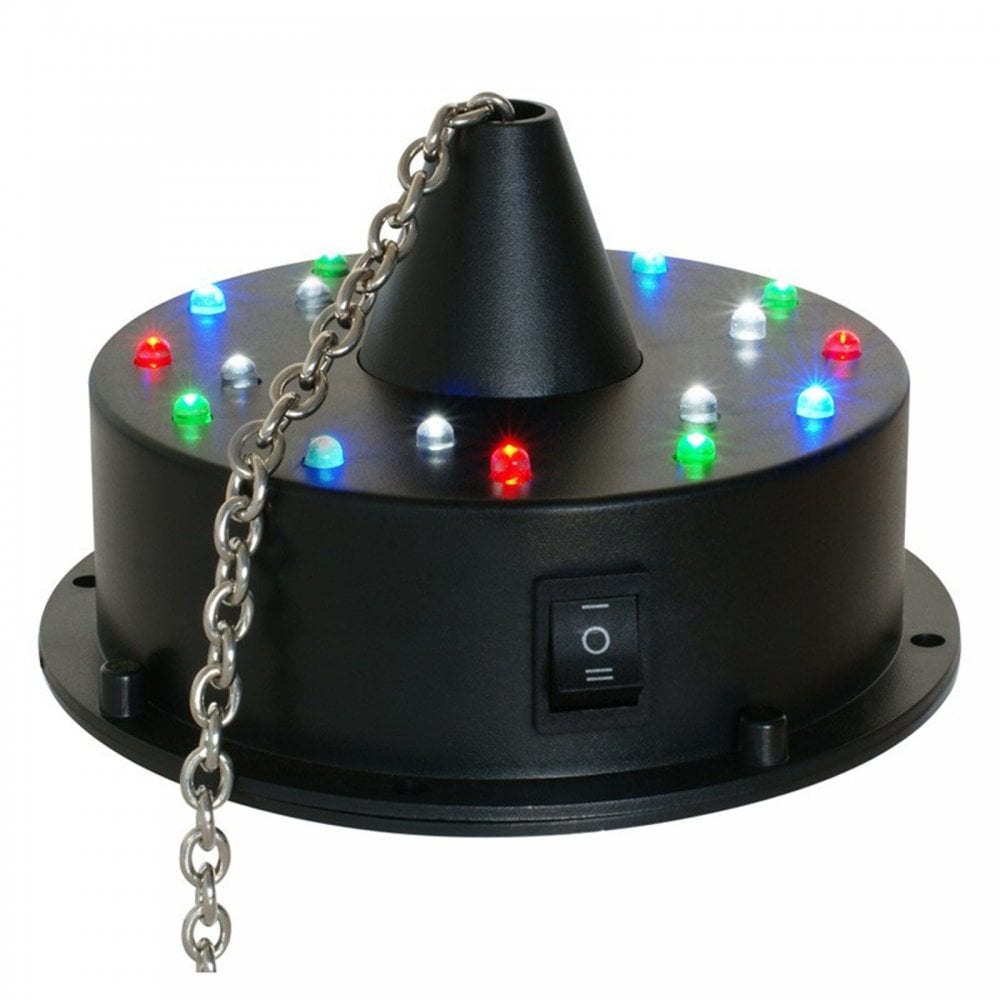 Silver Mirror Ball Decor Lighting 300mm 12 inch inc Motor