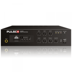 40W Compact 100V Line Desktop PA Mixer Amplifier