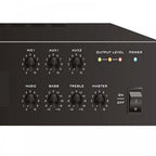 40W Compact 100V Line Desktop PA Mixer Amplifier
