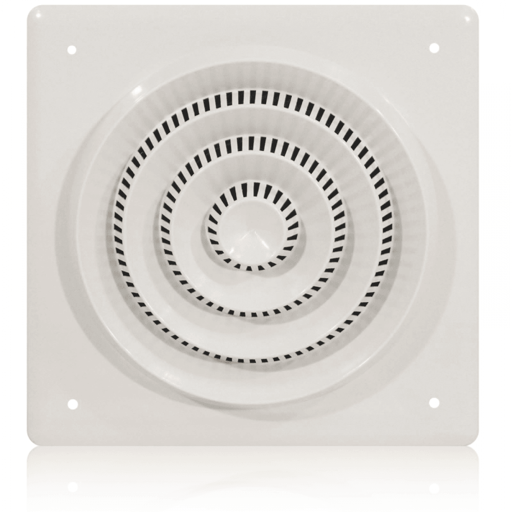4W 100V Line Flush Fit Square Ceiling Speaker Retro Style