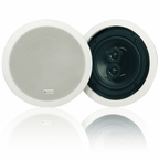 16.5cm (6.5") Dual Voice Coil Ceiling Speaker With Dual Tweeters
