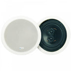 16.5cm (6.5") Dual Voice Coil Ceiling Speaker With Dual Tweeters