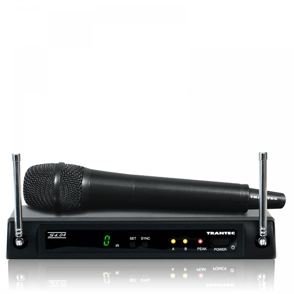 S4.04H UHF Handheld Wireless Radio Microphone System