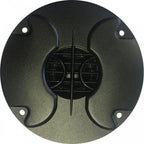 Pair of Circular 1"" Caged Silk Dome Tweeter 25w RMS 50w Peak