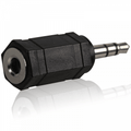 3.5mm Stereo Plug To 3.5mm Mono Socket Adaptor