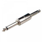Twin Mono 6.35mm Jack Plug Coupler Adaptor