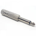 6.35mm Mono Jack to 6.35mm Stereo Socket Adaptor