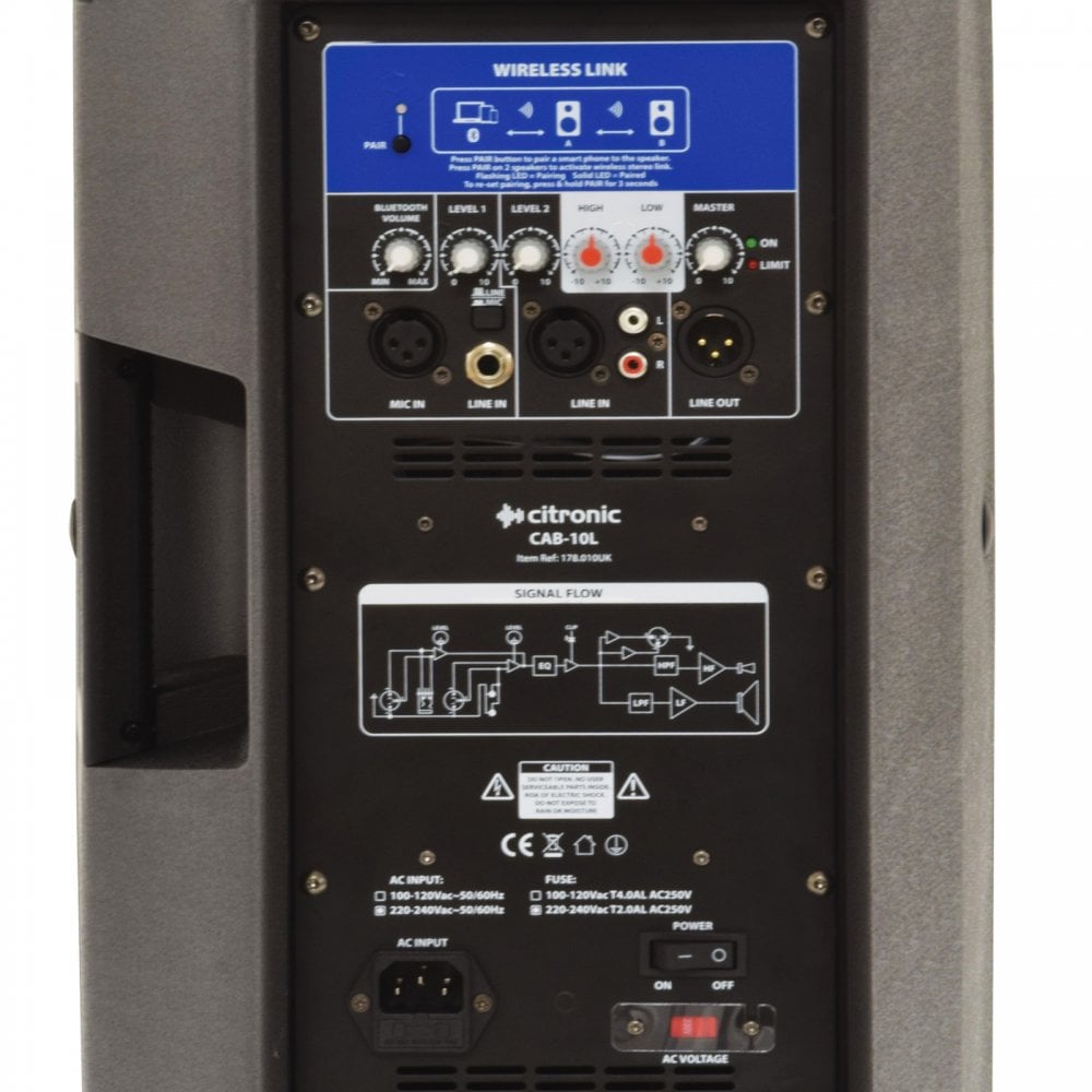 10" Active Bluetooth Speakers or Monitors 880w Peak