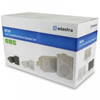 Active Stereo Speakers White 2x 30W Wall Mountable