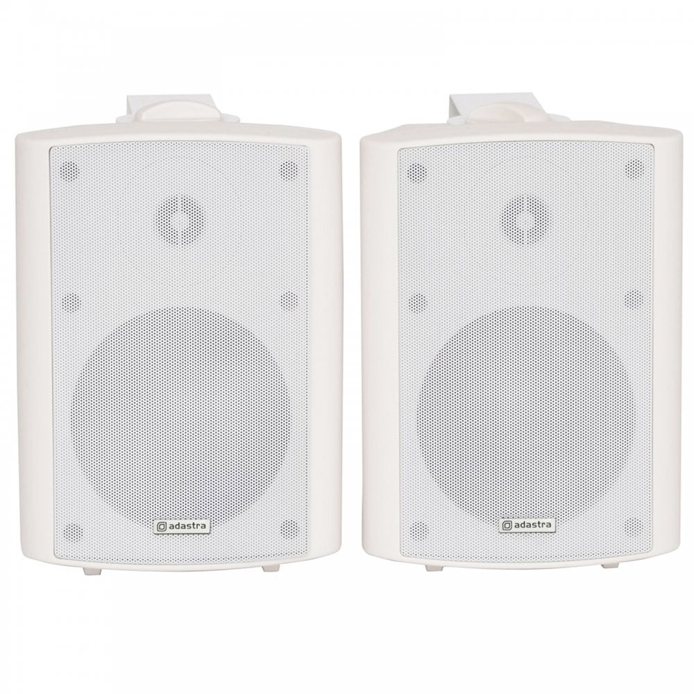 Active Stereo Speakers White 2x 30W Wall Mountable