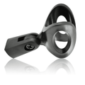 Unbreakable Rubberised Microphone Holder 20mm