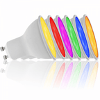 7W Dimmable LED GU10 Lamp Coloured Options
